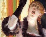 埃德加 德加 : Singer with a Glove